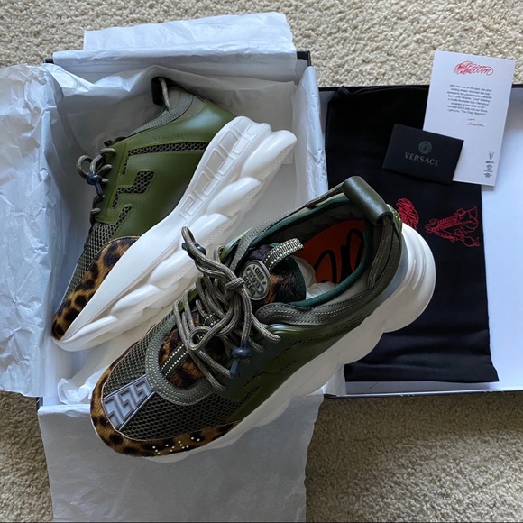 Versace Chain Reaction Sneaker - Picture 4 of 8